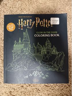 Harry Potter Glow in the Dark Coloring Book