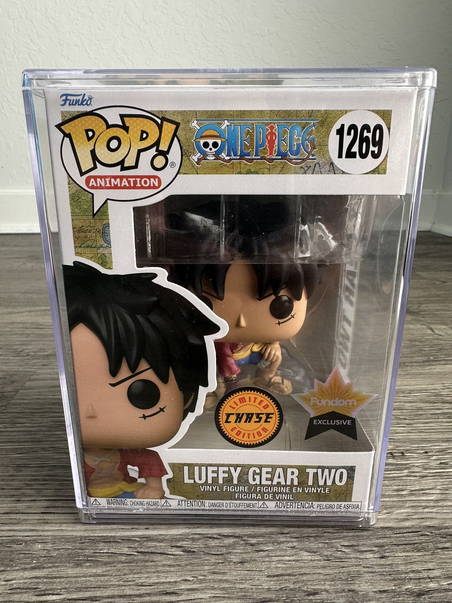 Luffy Gear Two 1269 Limited Chase Edition Fundom Exclusive Funko Pop