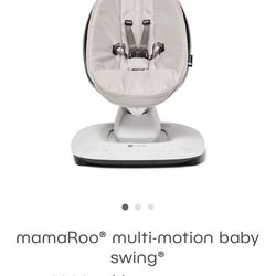 mamaRoo multi-motion baby swing