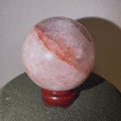Fire Quartz Sphere