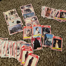 Vintage Star Wars cards