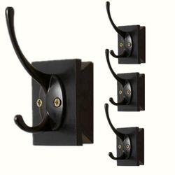 Towel Hooks Wall Mounted. 3 Pack