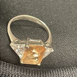 925 ring with CZ stones