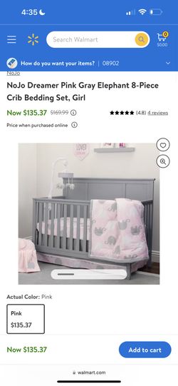 Crib bedding