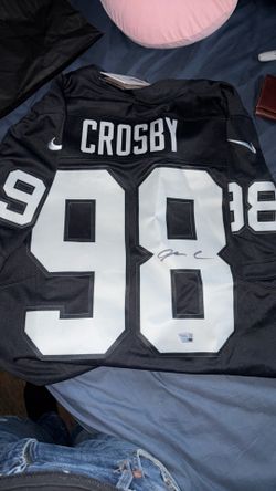 MAXX Crosby Signed Raiders Jersey