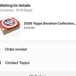 2026 TOPPS MARVEL BROOKLYN COLLECTION CAPTAIN AMERICA HOBBY BOX