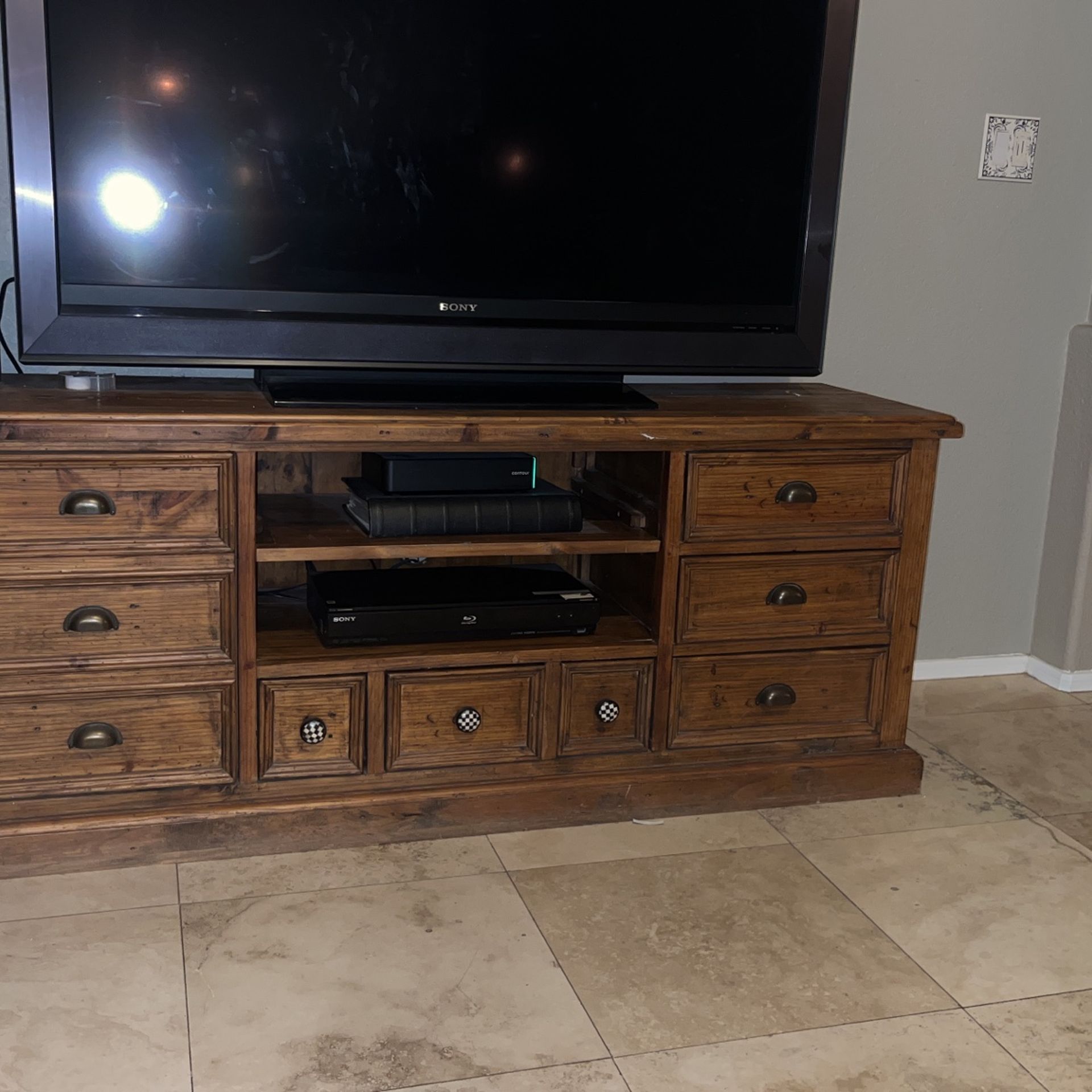 Solid Wood Media Center, TV Stand for Sale in Phoenix, AZ OfferUp