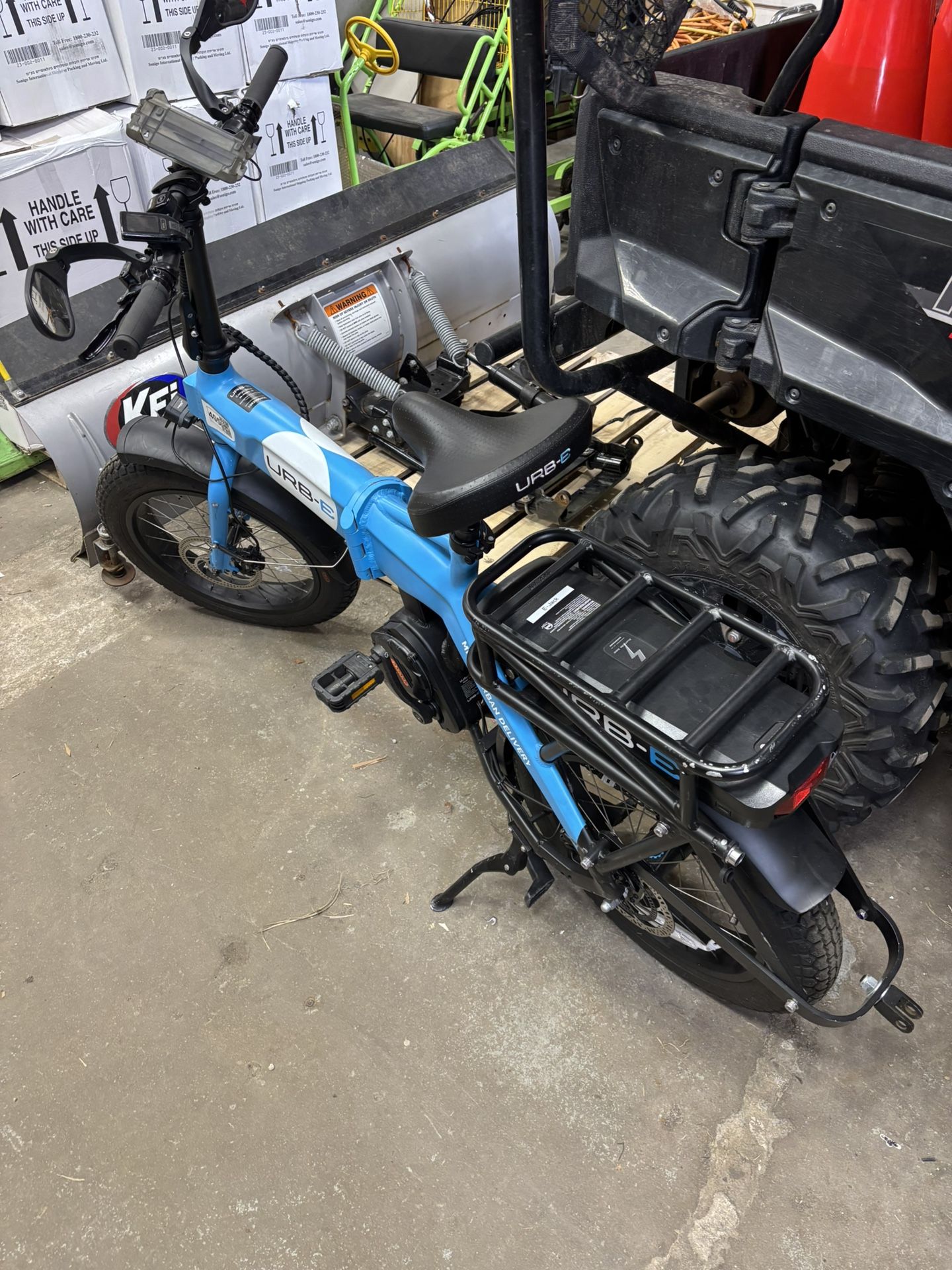 E-Bike Foldable With Trailer URB-E