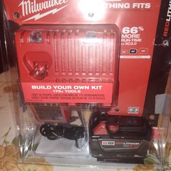 Milwaukee New Xc5 Battery With Charger 