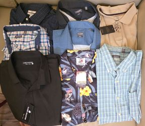 Variety of Men's XXL Shirts – 8 Available