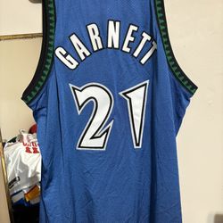 Minnesota Timberwolves #21 Kevin “The Big Ticket” Garnett