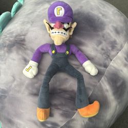 Super Mario Bros Waluigi 12" Plush