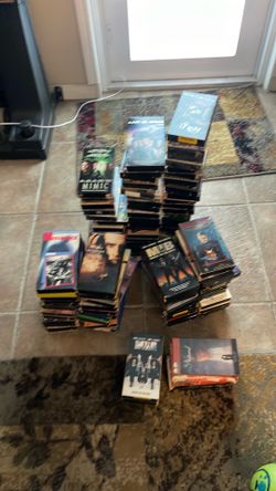 Lot of 120 VHS Movies