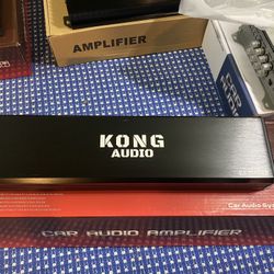 New Kong Audio 1500w Rms Mono Block Slim Compact Car Bass Amplifier  $150 Each  