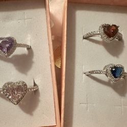 💕Heart Rings For Valentine’s Day ❤️