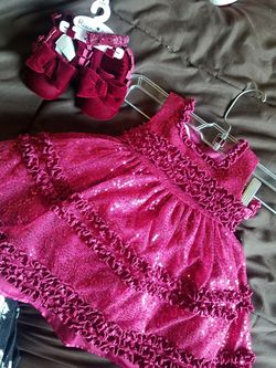 American princess dress with shoes