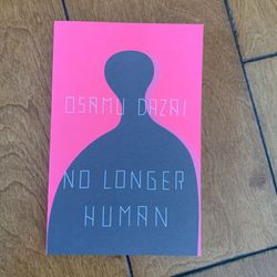 Book, No Longer Human by Osamu Dazai