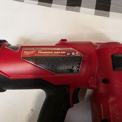 Milwaukee m18 21 degree framing nailer 