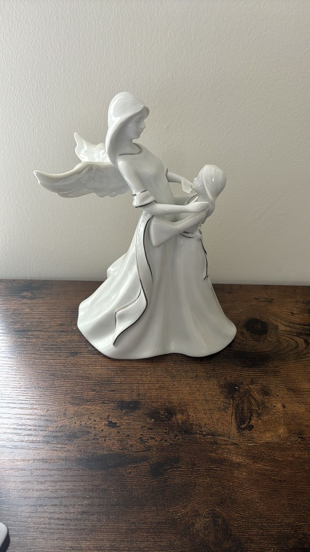 Lenox Angel And Child Figurine