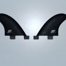 FCS 3.25" True Ames Hexacore Side Bites or Quad Rears surfboard fins