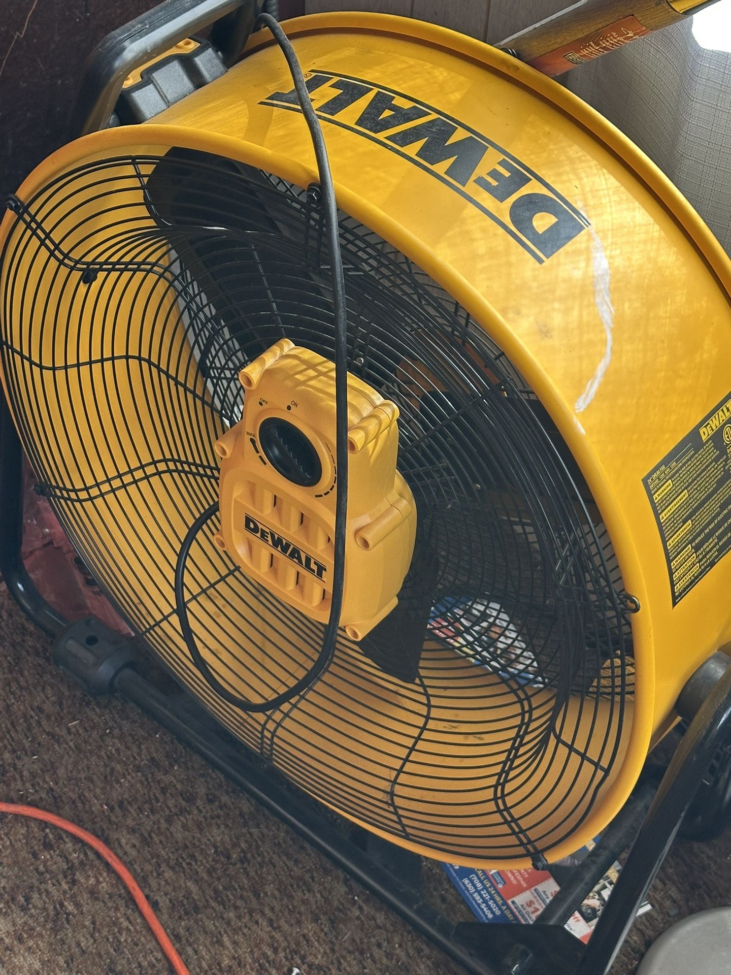 DeWalt Drum Fan