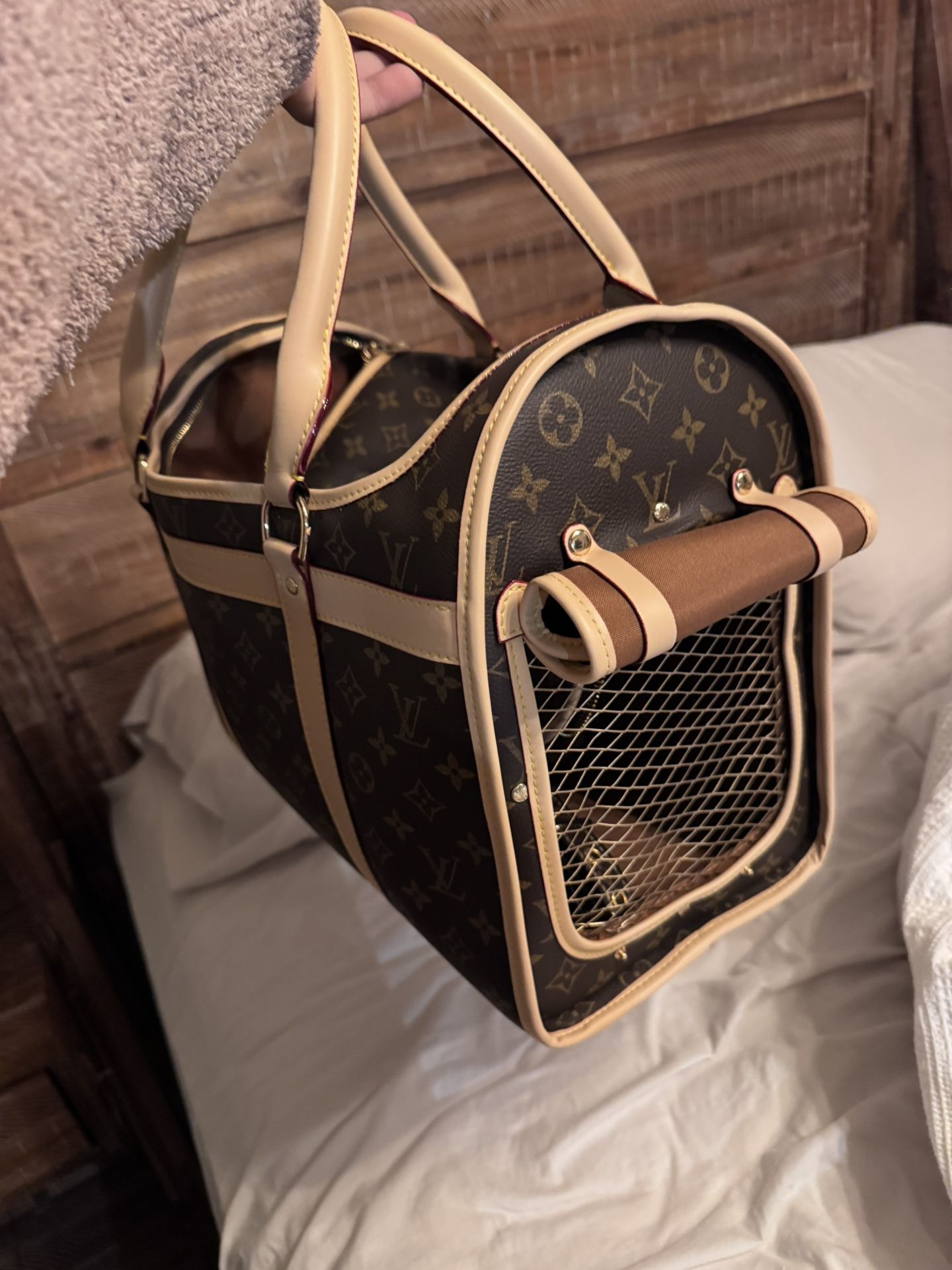 Louis Vuitton Dog Carrier 