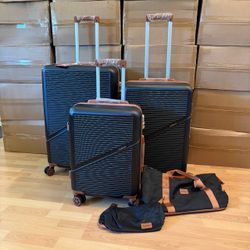 Luggage Sets, Durable 20,24,28 inch, Duffel, Toiletry Bags, TSA lock, Spinner Wheels,Checked Family Travel Brand: Cosbarn