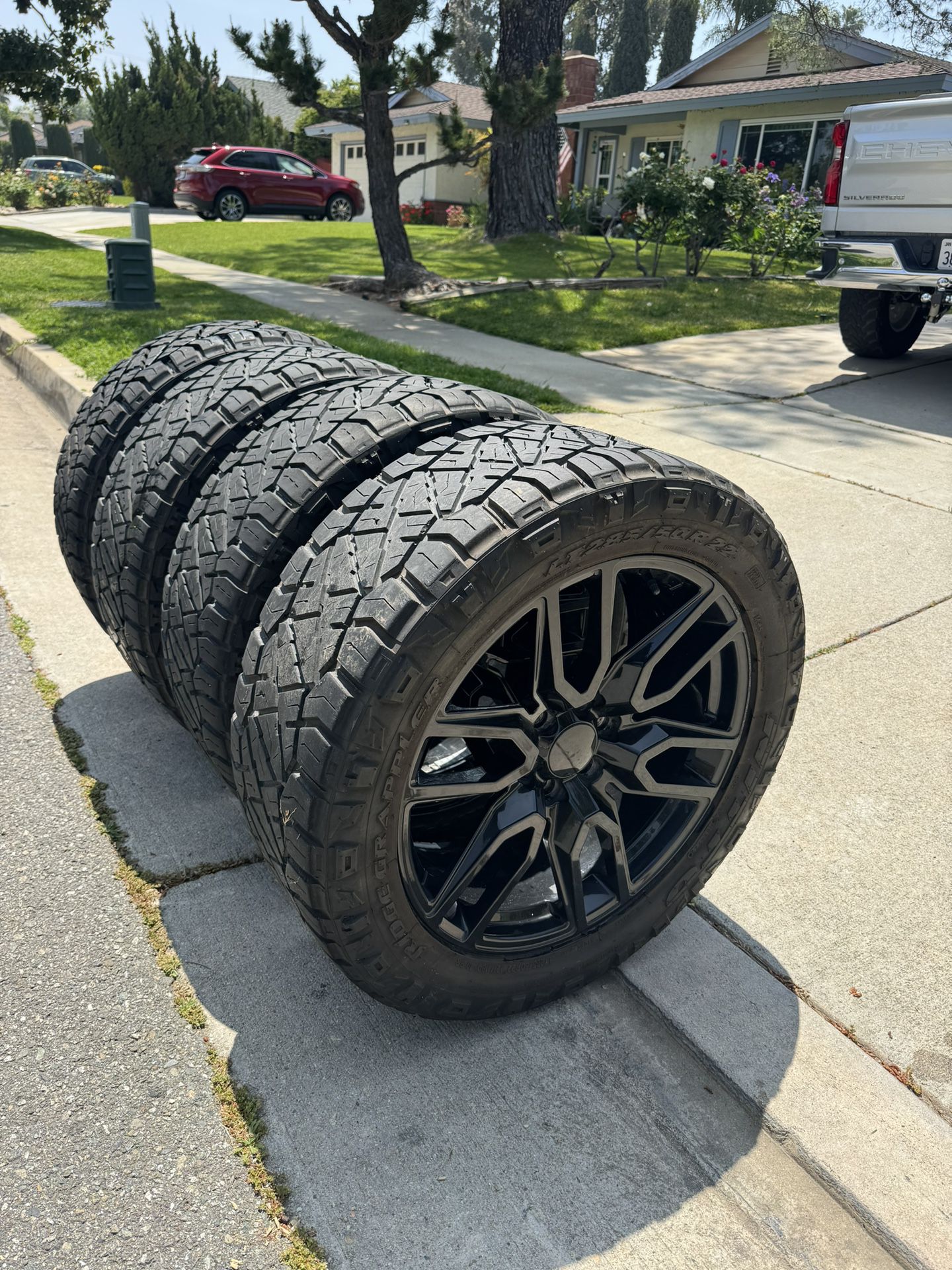 22” Silverado Wheels And Tires