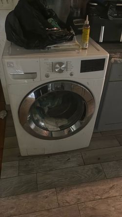 Washer and dryer together bearly used