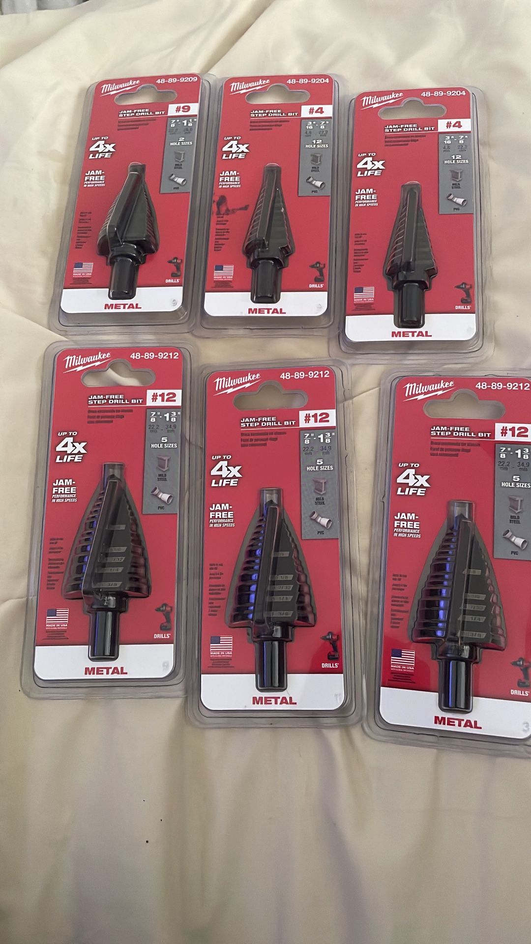 Milwaukee Step Drill Bit