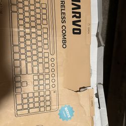 Keyboard And Wireless Mouse 