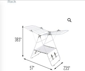 Foldable Clothes Drying Rack with Wings