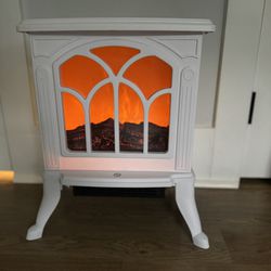 Freestanding Electric Fireplace/Space Heater