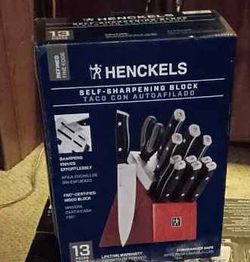 Henckels 13-Piece Self-Sharpening Knife Block Set