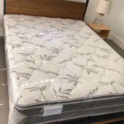 Oferta De Colchones Nuevos Pillow Top Full Size Con Box Spring 