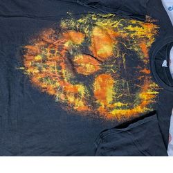 Skull Painted T Shirt XxL