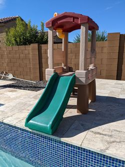 Step2 Kids Outdoor Play Tower with Slide