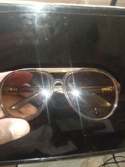 Gucci turtle shell aviators