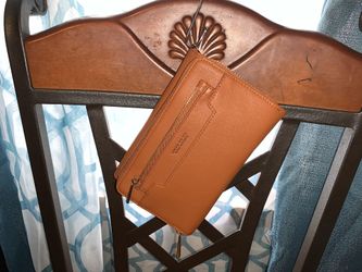 Brown Small Crossbody Bag Cellphone Purse Wallet