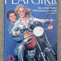 Vintage Playgirl Magazine - September 1977
