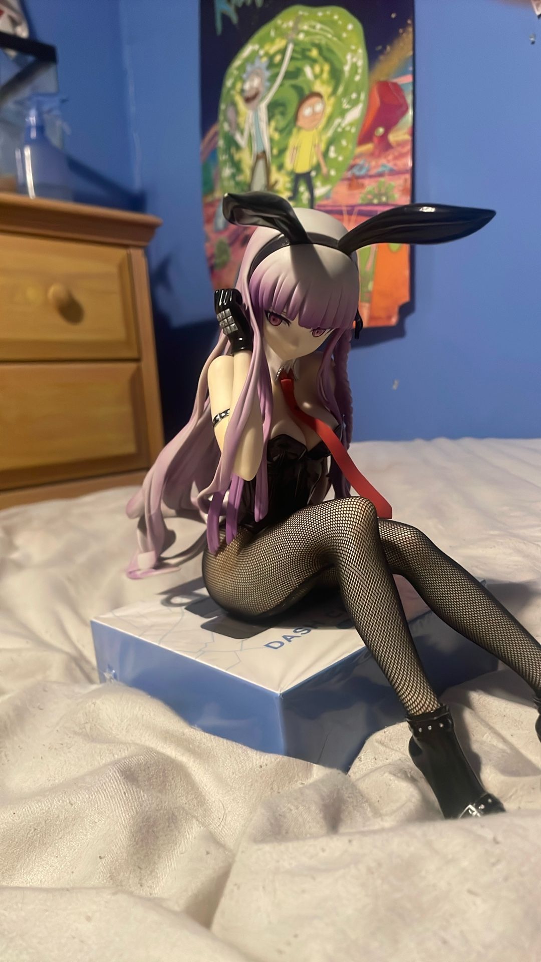 Danganronpa Kyoko Kirigiri Bunny PVC Action Figure Anime WITHOUT BOX 