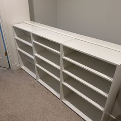 White Shelfs Set of 3 For $40