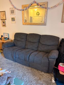 FREE Couch - Reclining couch - comfy sofa