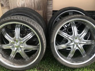 26 Inch U2 35 5 Lug Dual Drilled Wheels