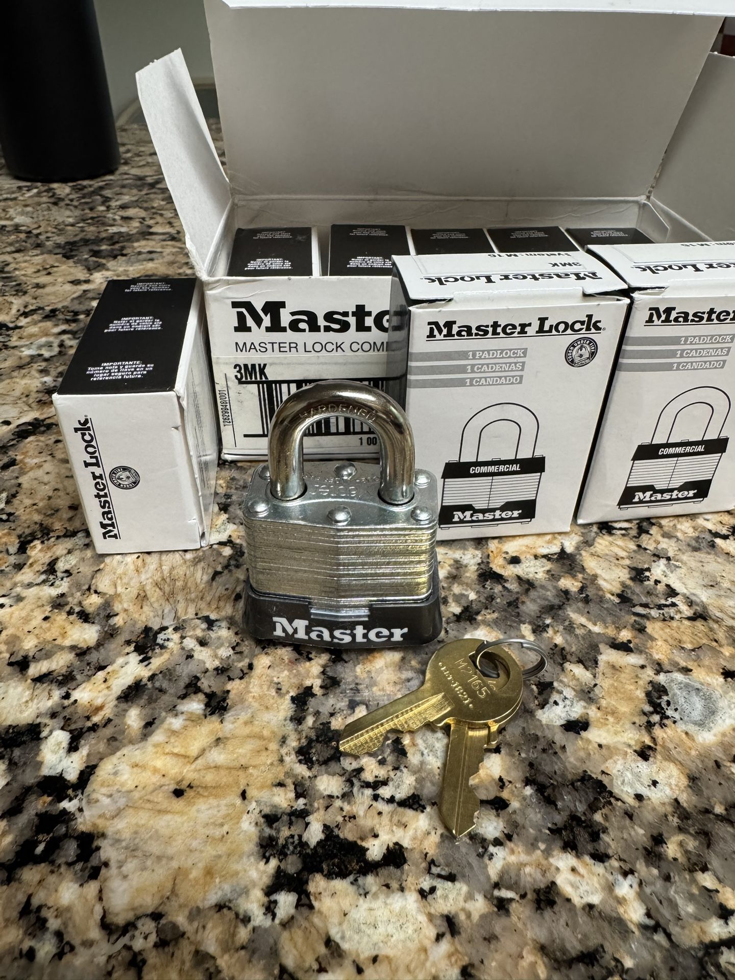 Master lock With Key
