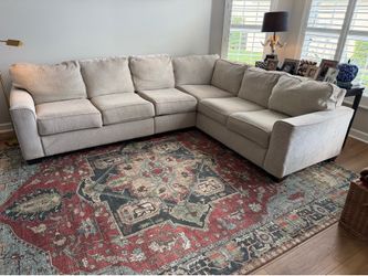 Cream/Beige sectional