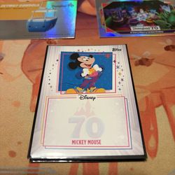 Mickey Mouse Auto Opportunity 2025 Topps Disneyland 70th Anniversary