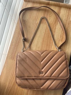 DKNY Quilted Leather Crossbody Bag