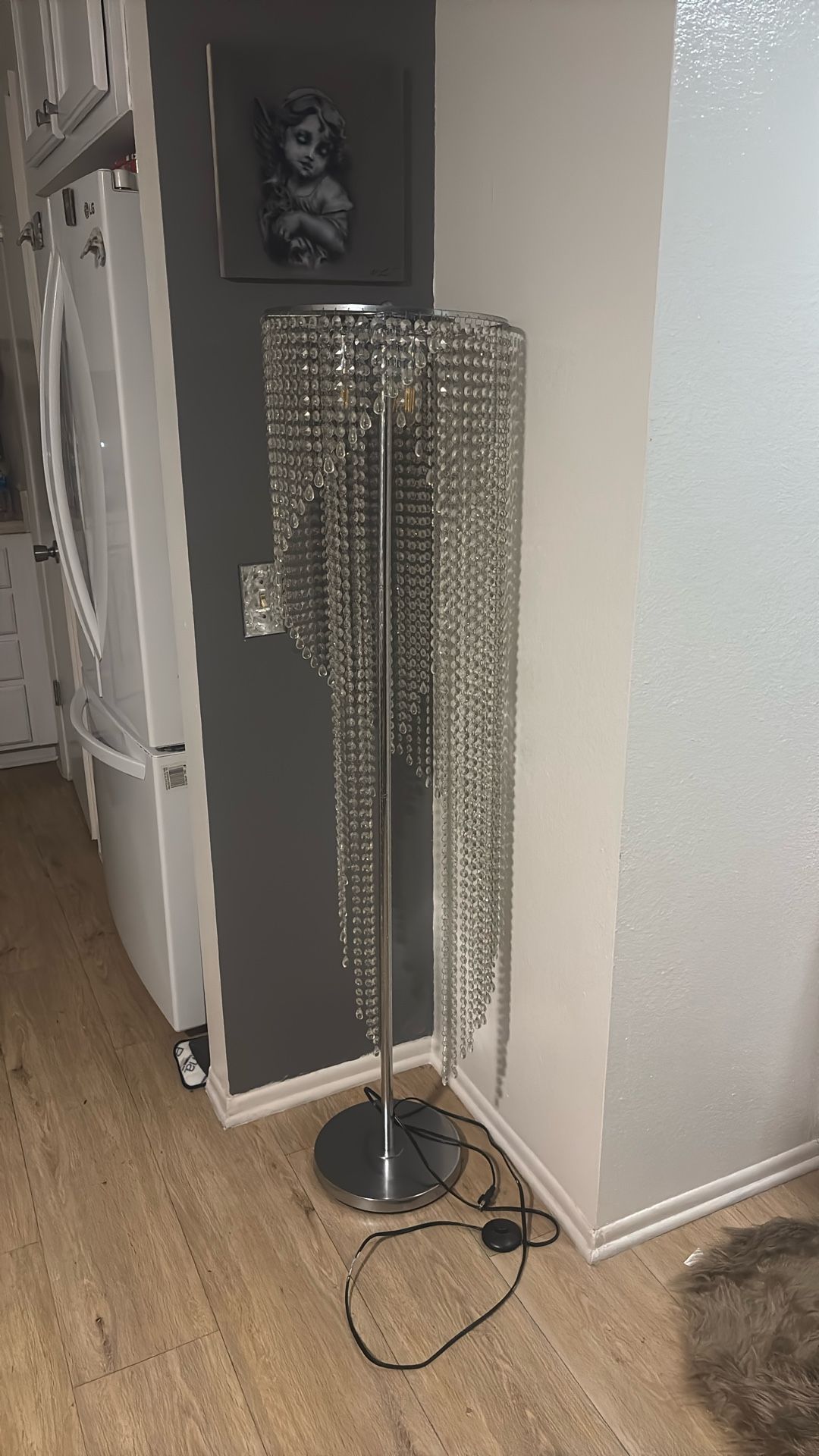Crystal Glam Floor Lamp