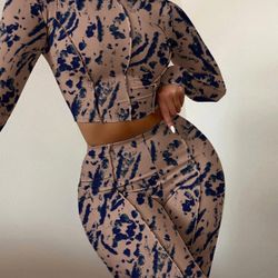 Beautiful Multicolor Fitted Set 
